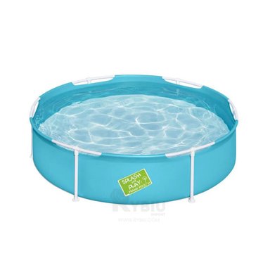 PISCINA CON FÁCIL MONTAJE Y USO CELESTE Y+PAPEL DE REGALO - 2