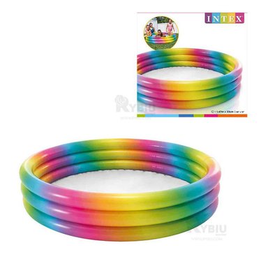 PILETA DIVERTIDO DE COLOR CELESTE Y+ENVOLTORIO DE REGALO - 1