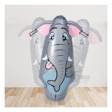 JUGUETE INFLABLE PARA GOLPEAR EN ELEFANTE Y+GIFT MINIAGENDA - 2