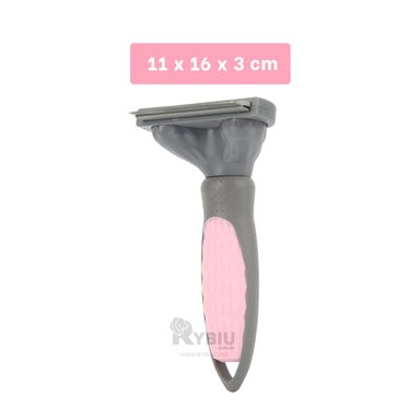 PEINE RYBIU MA29632 DESPRENDE NUDOS MASCOTAS EN ROSADO + MINIAGENDA - 5