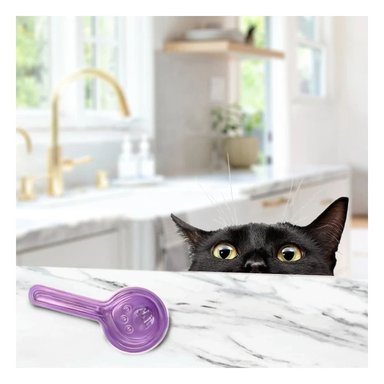 GOTERO GATOS RYBIU FELINO EFECTIVO EN MORADO + LIGAS REGALO - 2