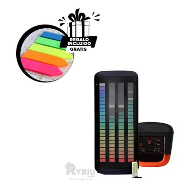 BOCINA RYBIU INTERACTIVA COLOR NEGRO 8'' + REGALO STICKERS KTS-1760 - 1