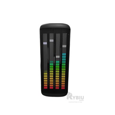 BOCINA RYBIU INTERACTIVA COLOR NEGRO 8'' + REGALO STICKERS KTS-1760 - 2