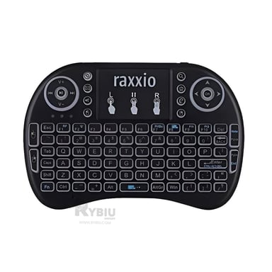 PANEL BLUETOOTH RYBIU EFICIENTE TECLADO EN NEGRO + BANDERITAS ADHESIVAS TE31589 - 3