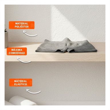 CONJUNTO YOGA MUJER RYBIU DE33247 PLATA DEPORTIVO EN PLOMO + POST-IT ADHESIVOS - 2