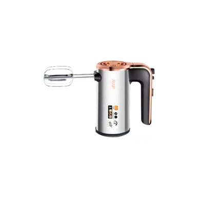 MEZCLADORA DE MANO RYBIU R5526 DE ACERO INOXIDABLE EN PLATEADO Y+LIGAS DE REGALO - 3