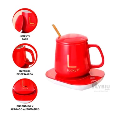 SET RYBIU BEBIDAS CALIENTES ROJO + GIFT MINIAGENDA - 3