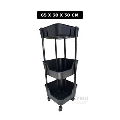 MUEBLE RYBIU HO30736 NEGRO DESLIZANTE 3 SECCIONS + GIFT MINIAGENDA - 2