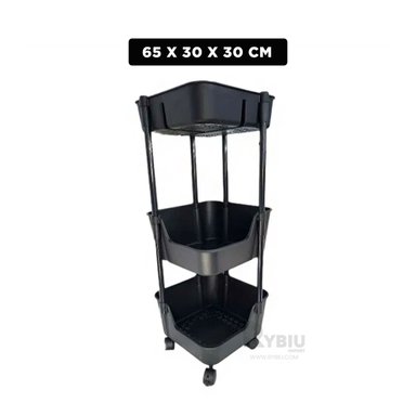 MUEBLE RYBIU HO30736 NEGRO DESLIZANTE 3 SECCIONS + GIFT MINIAGENDA - 5