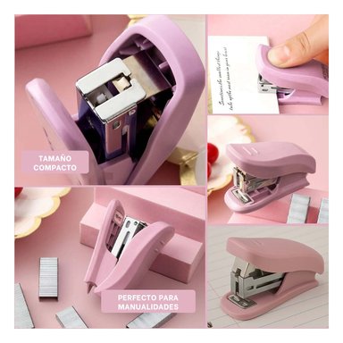 PRESILLADORA RYBIU LI29564 UTIL Y BONITA ROSA + POST IT ADHESIVOS - 5