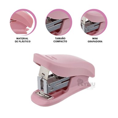 GRAPADORA RYBIU LI29564 PRACTICA Y UTIL ROSADO + REGALO AGENDITA - 3