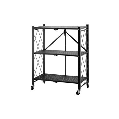 ESTANTE RYBIU HO30748 NEGRO PRACTICO ORGANIZAR + REGALO STICKERS - 3