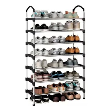 ORGANIZADOR RYBIU HO30846 NEGRO BONITO ZAPATO 7 NIVELES + LIGAS REGALO - 3
