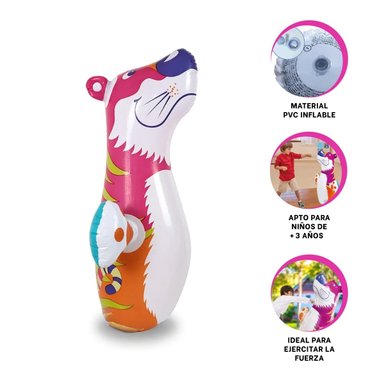 PORFIADO RESISTENTE CON DISEÑO DE TIGRE Y+PAPEL DE REGALO - 2