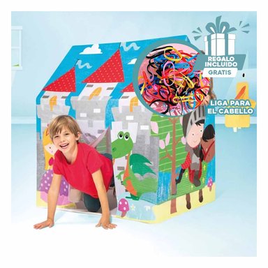 PACK4 CARPA PARA NIÑOS ARMABLE MULTICOLOR Y+LIGAS DE REGALO - 1