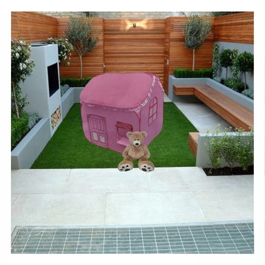 PACK2 ESTANCIA DE TELA RESISTENTE ROSADO 104 X 92 X 92 PARA LARGA VIDA - 2