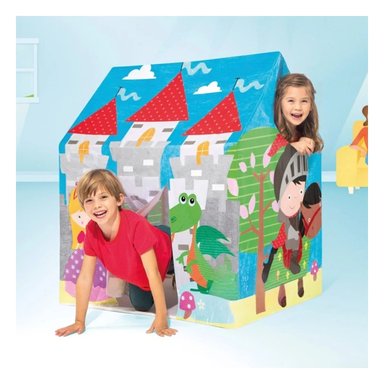 PACK3 CASITA MODERNA DE NIÑO EN MULTICOLOR Y+REGALO STICKERS - 1