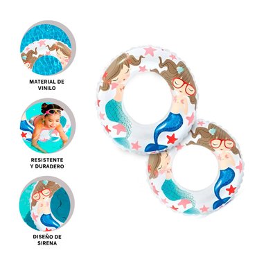 PACK4 INFLABLE INFANTIL Y AGRADABLE BLANCO Y+LIGAS DE REGALO - 3