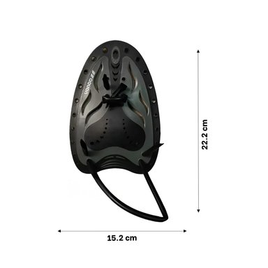 PACK2 GUANTE COMODO PARA NADAR EN NEGRO Y+LIGAS DE REGALO - 5