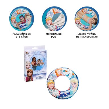 PACK4 FLOTADOR LIVIANO PRACTICO PRINCESA Y+REGALO AGENDITA - 4