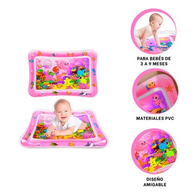 PACK5 PLATAFORMA RETANGULAR KIDS EN ROSADO Y+LIGAS DE REGALO - 3