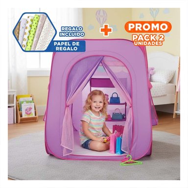 PACK2 BOUTIQUE CREATIVA LILA MG-801-3 PARA JUEGOS DE IMAGINACION Y DIVERSION Y+PAPEL REGALO - 1