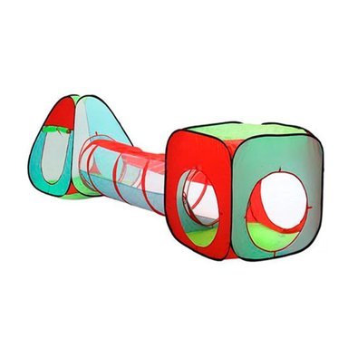 PACK4 CARPA RAPIDA DE NIÑO DE CAMPO 3 PIEZAS MG-H8010 EB PARA JUEGOS Y+PAPEL REGALO - 3