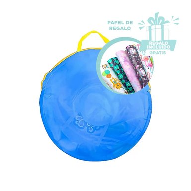 PACK2 CARPA LIGERA DE COLOR CELESTE Y+BANDERITAS ADHESIVAS - 1