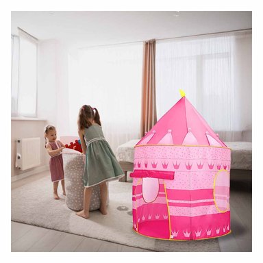 PACK2 CARPA PORTATIL DE NIÑA DE CAMPO MG-LZ801 ROSADO PARA ACTIVIDADES AL AIRE LIBRE - 3