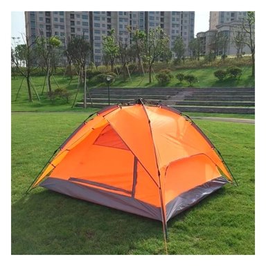 PACK2 CARPA INSTANTANEA ALTA MONTAÑA 4 PERSONAS ANARANJADO PARA AVENTURAS Y+PAPEL REGALO - 2