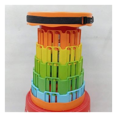 PACK12 SEGURO PLEGABLE PORTATIL CON DOBLE SEGURO CASA Y+REGALO STICKER - 3
