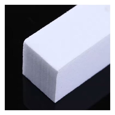 PACK6 ACCESORIO BLANCO DE UÑAS BLOQUE PARA MANICURE - 3