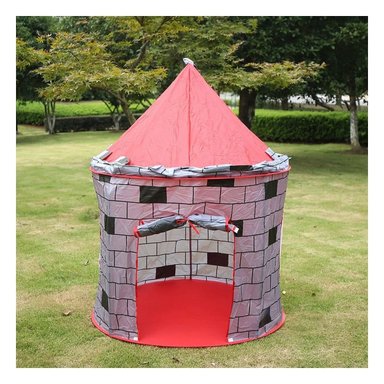 PACK2 REFUGIO DE NIÑO DE CAMPO MG-801 EB ROJO PARA JUEGOS INFANTILES Y+REGALO STICKER - 5