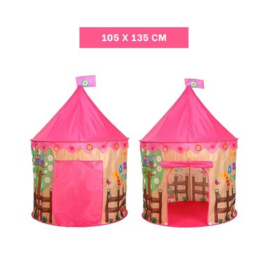 PACK6 TOLDO DE NIÑO DE CAMPO MG-801 EB ROSADO PARA ACTIVIDADES RECREATIVAS Y+REGALO STICKER - 4