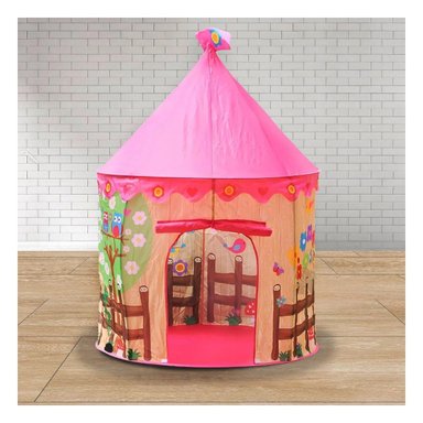 PACK6 TOLDO DE NIÑO DE CAMPO MG-801 EB ROSADO PARA ACTIVIDADES RECREATIVAS Y+REGALO STICKER - 5