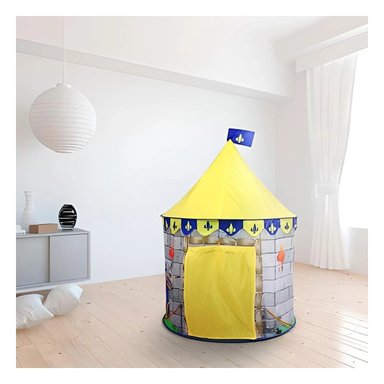 PACK2 REFUGIO PORTATIL DE NIÑO DE CAMPO MG-801 EB AMARILLO PARA JUEGOS Y+REGALO STICKER - 3