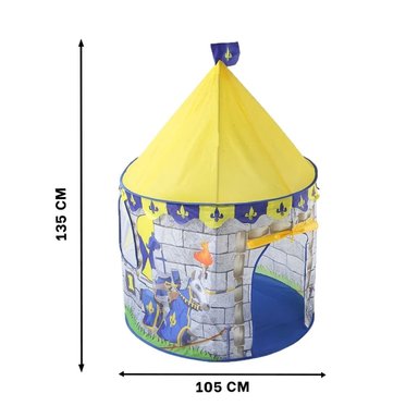 PACK2 REFUGIO PORTATIL DE NIÑO DE CAMPO MG-801 EB AMARILLO PARA JUEGOS Y+REGALO STICKER - 4