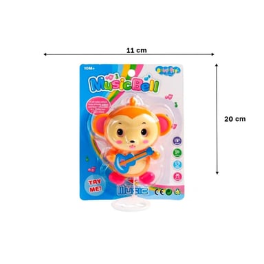 PACK2 PIEZA DECORATIVA MUSICAL A CUERDA MARRON CON DISENO SUAVE PARA CASA Y+REGALO STICKER - 4