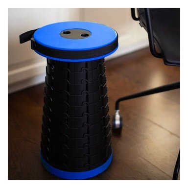 PACK4 BANCO COMPACTO Y FACIL DE MOVER CON SEGURO PARA EVENTOS AZUL - 5