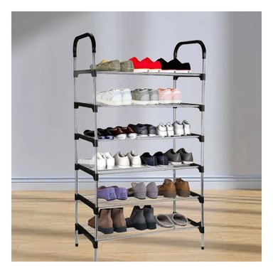PACK2 ZAPATERO VERTICAL MULTI USO PARA GUARDAR ZAPATOS FACIL NEGRO Y+REGALO STICKER - 5