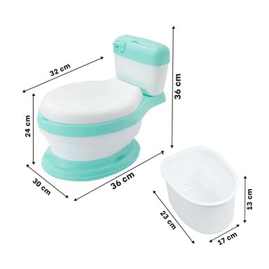 PACK2 COMPACTO INFANTIL VERDE PARA CASA CON DISENO PRACTICO Y USO DIARIO Y+REGALO STICKER - 4