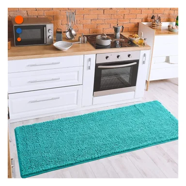 PACK2 COLCHONETA LIGERA MICROFIBRA 40X60CM VERDE AGUA FUNCIONAL Y SUAVE Y+REGALO STICKER - 5