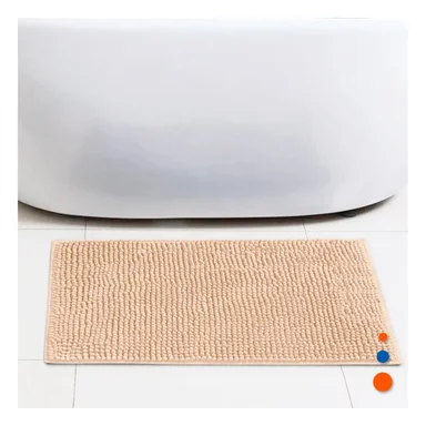 PACK2 COLCHONETA COMODA MICROFIBRA 40X60CM CREMA FORMATO RECTANGULAR PERFECTO Y+PAPEL REGALO - 5