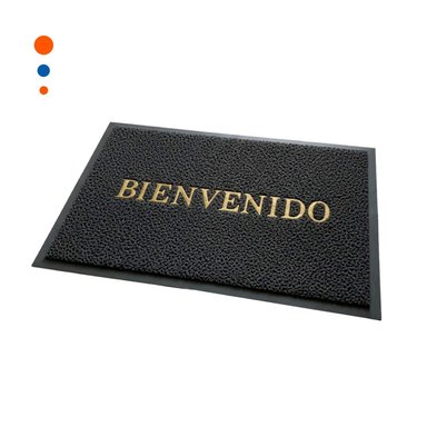 PACK2 COBERTOR RECTANGULAR BIENVENIDO PLOMO PARA RECIBIDOR Y COCINA Y+REGALO STICKER - 2