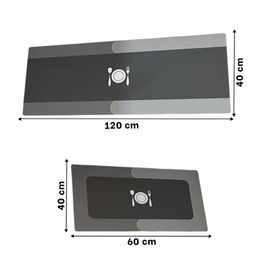 PACK4 ACCESORIO DE PISO ANTIDESLIZANTE PARA COCINA Y USO COTIDIANO NARANJA Y+REGALO STICKER - 4