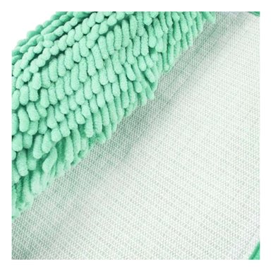 PACK4 ARTICULO DECORATIVO OVALADO DE MICROFIBRA 40X60CM TURQUEZA INTERIOR - 2