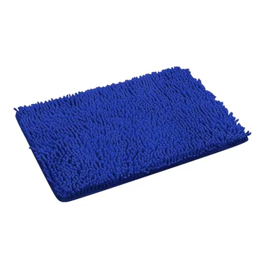PACK2 ALFOMBRA RECTANGULAR MICROFIBRA 40X60CM AZUL ELECTRICO PARA USO DIARIO Y+REGALO STICKER - 2
