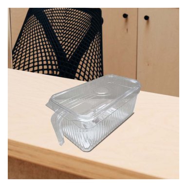 ORGANIZADOR RECTANGULAR APILABLE 26X15X30CM TRANSPARENTE Y+PAPEL REGALO - 2