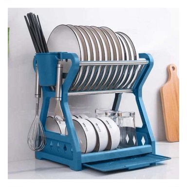 PACK6 SOPORTE DE SECADO AZUL PARA EL USO DIARIO DE TODOS SUS HIJOS - 3