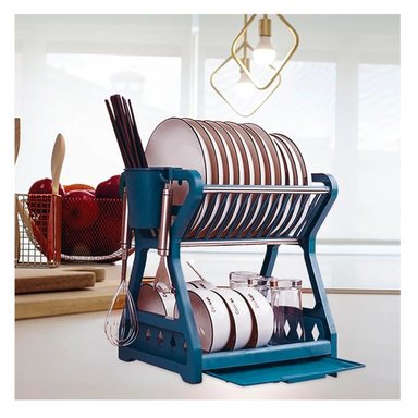 PACK6 SOPORTE DE SECADO AZUL PARA EL USO DIARIO DE TODOS SUS HIJOS - 5